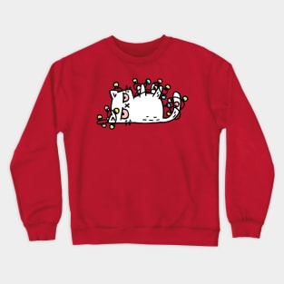 Tis the season to sparkle Cat Crewneck Sweatshirt